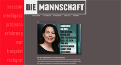 Desktop Screenshot of die-mannschaft.de